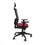 Office Chair with Headrest Piqueras y Crespo 3D066G1 Maroon
