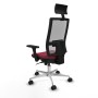 Office Chair with Headrest Piqueras y Crespo 3D086N1 Maroon