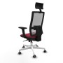 Office Chair with Headrest Piqueras y Crespo 2D026G1 Maroon