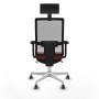 Office Chair with Headrest Piqueras y Crespo 2D026G1 Maroon