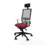 Office Chair with Headrest Piqueras y Crespo 4B066G1 Maroon