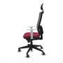 Office Chair with Headrest Piqueras y Crespo 4B066G1 Maroon