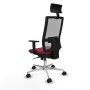 Office Chair with Headrest Piqueras y Crespo 1D086N1 Maroon