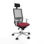 Office Chair with Headrest Piqueras y Crespo 4B086N1 Maroon