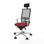 Office Chair with Headrest Piqueras y Crespo 4B086N1 Maroon