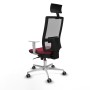 Office Chair with Headrest Piqueras y Crespo 4B086G1 Maroon