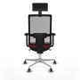 Office Chair with Headrest Piqueras y Crespo 2D086G1 Maroon