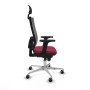 Office Chair with Headrest Piqueras y Crespo 2D086G1 Maroon
