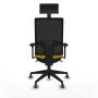 Office Chair with Headrest Piqueras y Crespo 3D066G1 Yellow