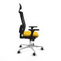 Chaise de Bureau avec Appui-tête Piqueras y Crespo 3D086G1 Jaune