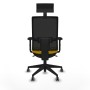Chaise de Bureau avec Appui-tête Piqueras y Crespo 2D066G1 Jaune