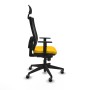 Office Chair with Headrest Piqueras y Crespo 1D066G1 Yellow
