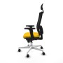 Office Chair with Headrest Piqueras y Crespo 2D026N1 Yellow