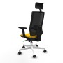 Office Chair with Headrest Piqueras y Crespo 2D026N1 Yellow