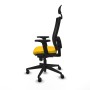 Chaise de Bureau avec Appui-tête Piqueras y Crespo 2D066N1 Jaune
