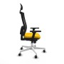 Office Chair with Headrest Piqueras y Crespo 3D026G1 Yellow