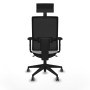 Office Chair with Headrest Piqueras y Crespo 2D066G1 White