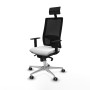 Office Chair with Headrest Piqueras y Crespo 1D086G1 White