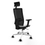 Office Chair with Headrest Piqueras y Crespo 2D026N1 White