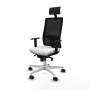 Office Chair with Headrest Piqueras y Crespo 1D026N1 White
