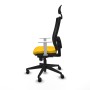 Office Chair with Headrest Piqueras y Crespo 4B066N1 Yellow