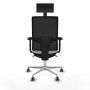 Office Chair with Headrest Piqueras y Crespo 2D086G1 White