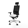 Office Chair with Headrest Piqueras y Crespo 3D026N1 White