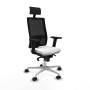 Office Chair with Headrest Piqueras y Crespo 2D086N1 White