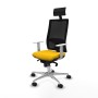 Office Chair with Headrest Piqueras y Crespo 4B086N1 Yellow
