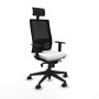 Office Chair with Headrest Piqueras y Crespo 1D066N1 White