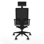 Office Chair with Headrest Piqueras y Crespo 1D066N1 White