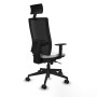 Office Chair with Headrest Piqueras y Crespo 1D066N1 White