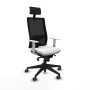 Office Chair with Headrest Piqueras y Crespo 4B066G1 White