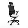 Office Chair with Headrest Piqueras y Crespo 2D066N1 White