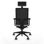 Office Chair with Headrest Piqueras y Crespo 2D066N1 White