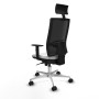 Office Chair with Headrest Piqueras y Crespo 1D086N1 White