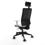 Office Chair with Headrest Piqueras y Crespo 4B066N1 White