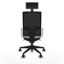 Office Chair with Headrest Piqueras y Crespo 4B066N1 White