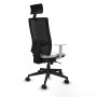 Office Chair with Headrest Piqueras y Crespo 4B066N1 White