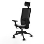 Office Chair with Headrest Piqueras y Crespo 3D066N1 White