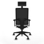 Office Chair with Headrest Piqueras y Crespo 3D066N1 White