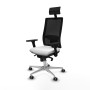 Office Chair with Headrest Piqueras y Crespo 3D086G1 White