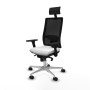 Office Chair with Headrest Piqueras y Crespo 3D086N1 White