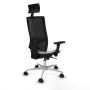Office Chair with Headrest Piqueras y Crespo 3D086N1 White