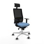 Office Chair with Headrest Piqueras y Crespo 1D026G1 Sky blue