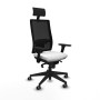 Office Chair with Headrest Piqueras y Crespo 3D066G1 White