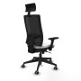 Office Chair with Headrest Piqueras y Crespo 3D066G1 White