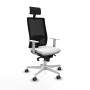 Office Chair with Headrest Piqueras y Crespo 4B026G1 White