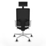 Office Chair with Headrest Piqueras y Crespo 4B026G1 White