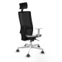 Office Chair with Headrest Piqueras y Crespo 4B026G1 White